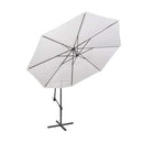 Cantilever Umbrella 3.5 M Sand White