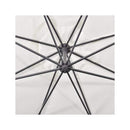 Cantilever Umbrella 3.5 M Sand White