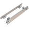 Pull-Out Wire Baskets Silver 400 Mm 2 Pcs