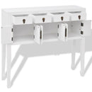 Sideboard Chinese Style Solid Wood White