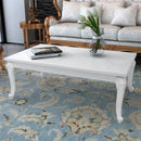 Coffee Table 120 x 70 x 42 Cm High Gloss White
