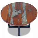 Coffee Table Teak Resin 60 Cm