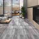 PVC Flooring Planks 2 mm Self adhesive Matt Wood Grey