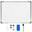 Magnetic Dry erase Whiteboard White 70x50 cm Steel