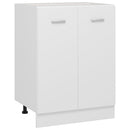 Bottom Cabinet White 600 x 460 x 815 mm Engineered Wood