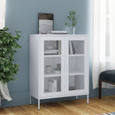 Storage Cabinet White 800 x 350 x 1015 mm Steel