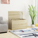 Storage Chest Sonoma Oak 84x42x46 cm Engineered Wood