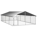Outdoor Dog Kennel with Roof 600x300x150 cm