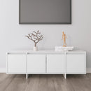 TV Cabinet White 1200 x 300 x 405 mm Engineered Wood