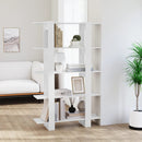 Book Cabinet Room Divider White 100x30x160 cm