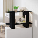 Book Cabinet Room Divider Black 80x30x51 cm