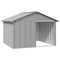 Dog House Grey 1165 x 1030 x 815 mm Galvanised Steel