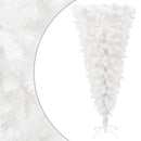 Upside down Artificial Christmas Tree with Stand White 120 cm