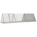 Rabbit Cage Grey 3025 x 805 x 710 mm Galvanised Steel