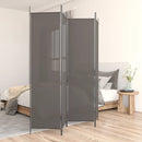 4 Panel Room Divider Anthracite 200x220 cm Fabric