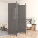 4 Panel Room Divider Anthracite 698x180 cm Fabric
