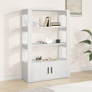 Sideboard White 800 x 300 x 1195 mm Engineered Wood