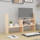 Monitor Stand 39 to 72x17x43 cm Solid Wood Pine
