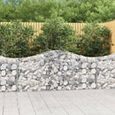 Arched Gabion Basket 200x30x100 cm Galvanised Iron