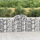 Arched Gabion Basket 200x50x120 cm Galvanised Iron