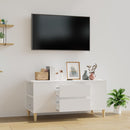 TV Cabinet White 1020 x 445 x 500 mm Engineered Wood