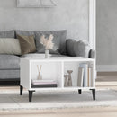 Coffee Table White 600 x 500 x 365 mm Engineered Wood