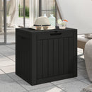 Garden Storage Box Black 555 x 430 x 530 mm Polypropylene