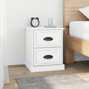 Bedside Cabinets 2 pcs White 390 x 390 x 475 mm Engineered Wood
