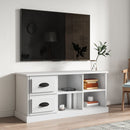 TV Cabinet White 1020 x 355 x 475 mm Engineered Wood