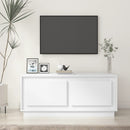 Coffee Table White 102x50x44 cm Engineered Wood
