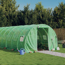 Greenhouse with Steel Frame Green 18 m2 6x3x2 m