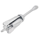 Folding Anchor Silver 2500 g Malleable Iron