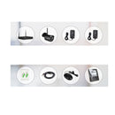 8 Bullet Cctv Wireless Security Camera 8Ch Wifi Kit 1Tb