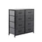 8 Drawer Tallboy Dark Grey