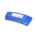 8Ft Trampoline Replacement Safety Pad And Net 6 Poles Blue