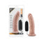 8 Inch Dr Joe Vibrating Cock With Suction Cup Vanilla