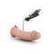 8 Inch Dr Joe Vibrating Cock With Suction Cup Vanilla