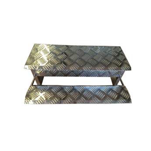 8L Automatic Auto Treadle Embossed Metal Coop Chicken Feeder