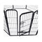 8 Panel Heavy Duty Pet Dog Playpen Exercise Fence Enclosure Cage