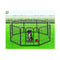 8 Panel Heavy Duty Pet Dog Playpen Exercise Fence Enclosure Cage