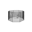 8 Panel Pet Dog Playpen Exercise Cage Enclosure Fence