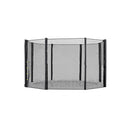 8 Pole Replacement Round Trampoline Safety Net Enclosure
