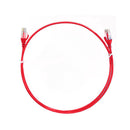 8Ware Cat6 Ultra Thin Slim Cable Red Premium Rj45 Ethernet Lan
