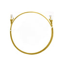 8Ware Cat6 Ultra Thin Slim Cable Yellow Premium Rj45 Ethernet
