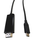8Ware USB Type-C to HDMI Cable M/M Black - 2m