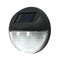 8X Fence Lights Round Solar Powered Led Waterproof Outdoor