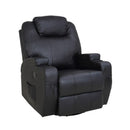 8 Point Heated Massage Sofa Recliner Chair