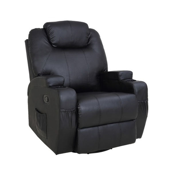 8 Point Heated Massage Sofa Recliner Chair