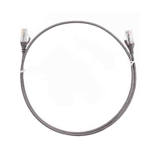 8Ware Cat6 Ultra Thin Slim Cable 10M Grey