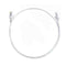 8Ware Cat6 White Ultra Thin Slim Cable 20M